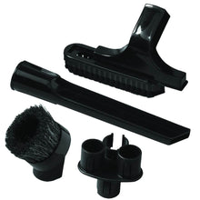 Load image into Gallery viewer, Bagged Set of Attachments - Crevice Tool, 3-tool Caddy, Upholstery Brush, and Round Dusting Brush