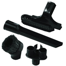Load image into Gallery viewer, Bagged Set of Attachments - Crevice Tool, 3-tool Caddy, Upholstery Brush, and Round Dusting Brush

